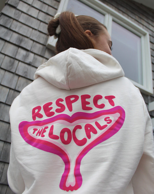 "Respect the Locals" Sunset Hoodie